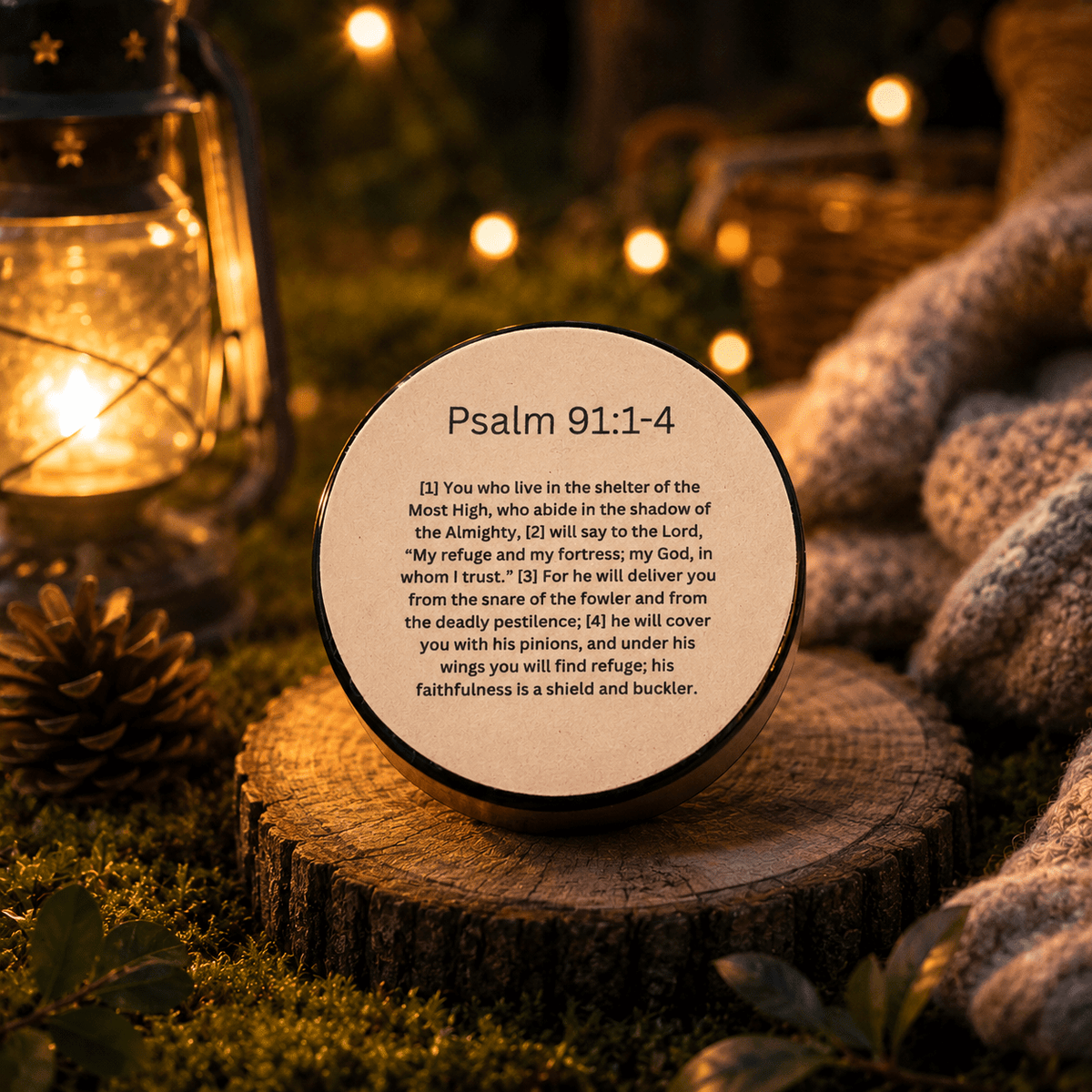 Psalm 91 - Botanical Outdoor Bug-Repellent Balm - ShirleyJane's Botanical Beauty 7