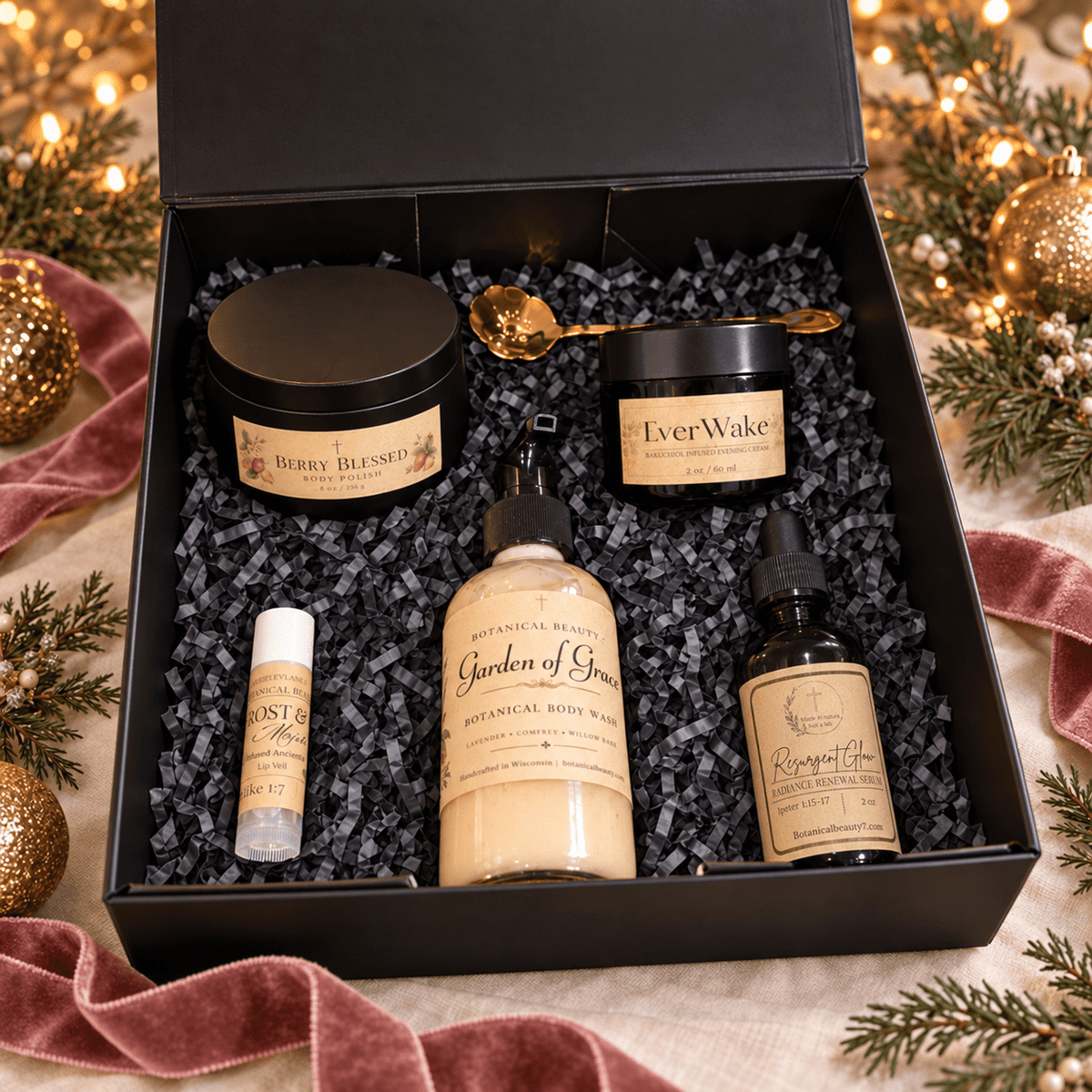Joy & Tidings Gift Box Set •○ Limited Edition ○• - ShirleyJane's Botanical Beauty 7
