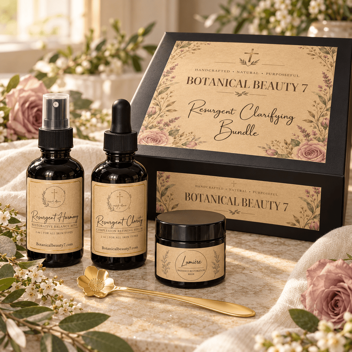 The Resurgent Clarifying Bundle™ - ShirleyJane's Botanical Beauty 7