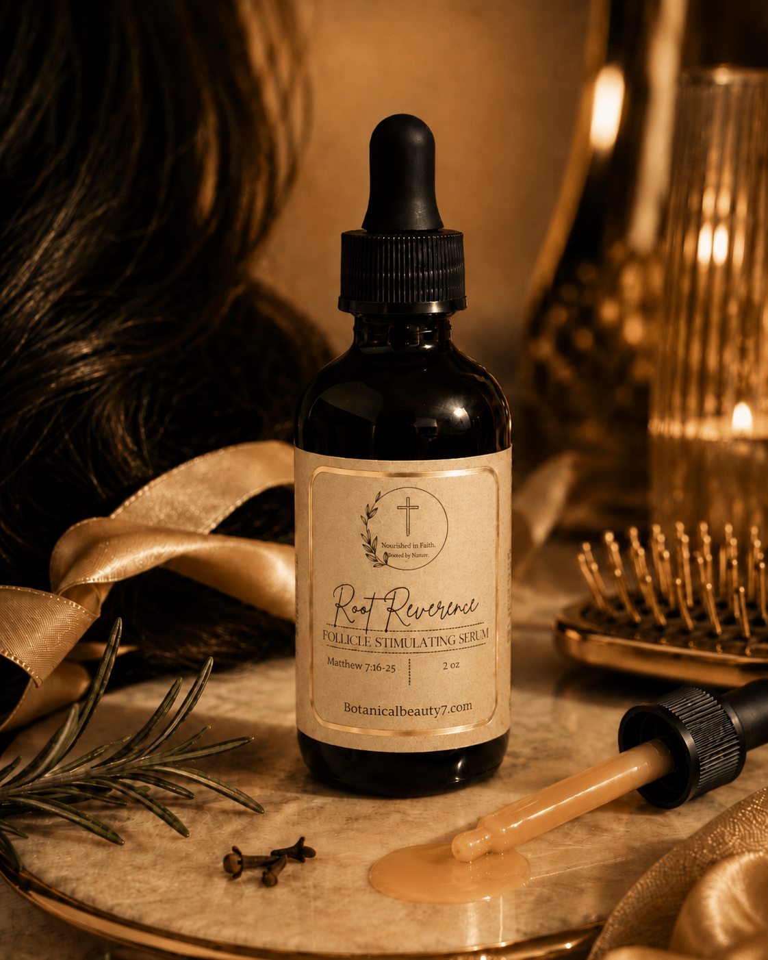 Root Reverence - Follicle Stimulation Serum - ShirleyJane's Botanical Beauty 7