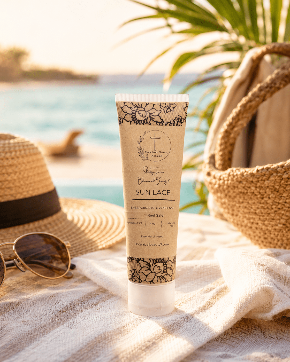 Sun Lace ~ Sheer Mineral UV Defense - ShirleyJane's Botanical Beauty 7