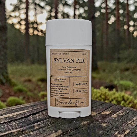 Sylvan Fir Deodorant for men - ShirleyJane's Botanical Beauty 7